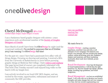 Tablet Screenshot of oneolivedesign.com